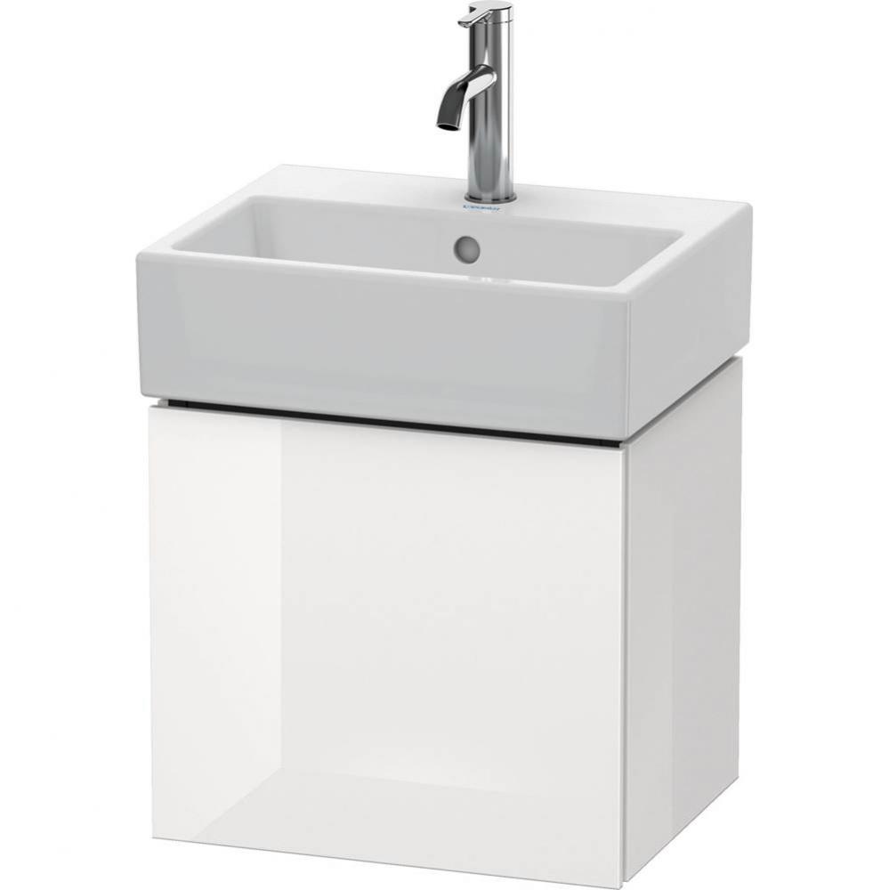 Duravit L-Cube Vanity Unit Wall-Mounted  Light Blue Matte