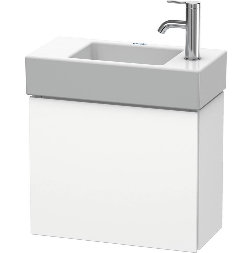 L-Cube One Door Wall-Mount Vanity Unit White