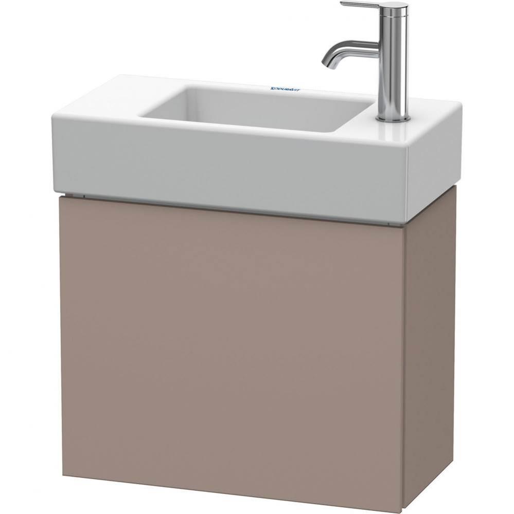 L-Cube One Door Wall-Mount Vanity Unit Basalt