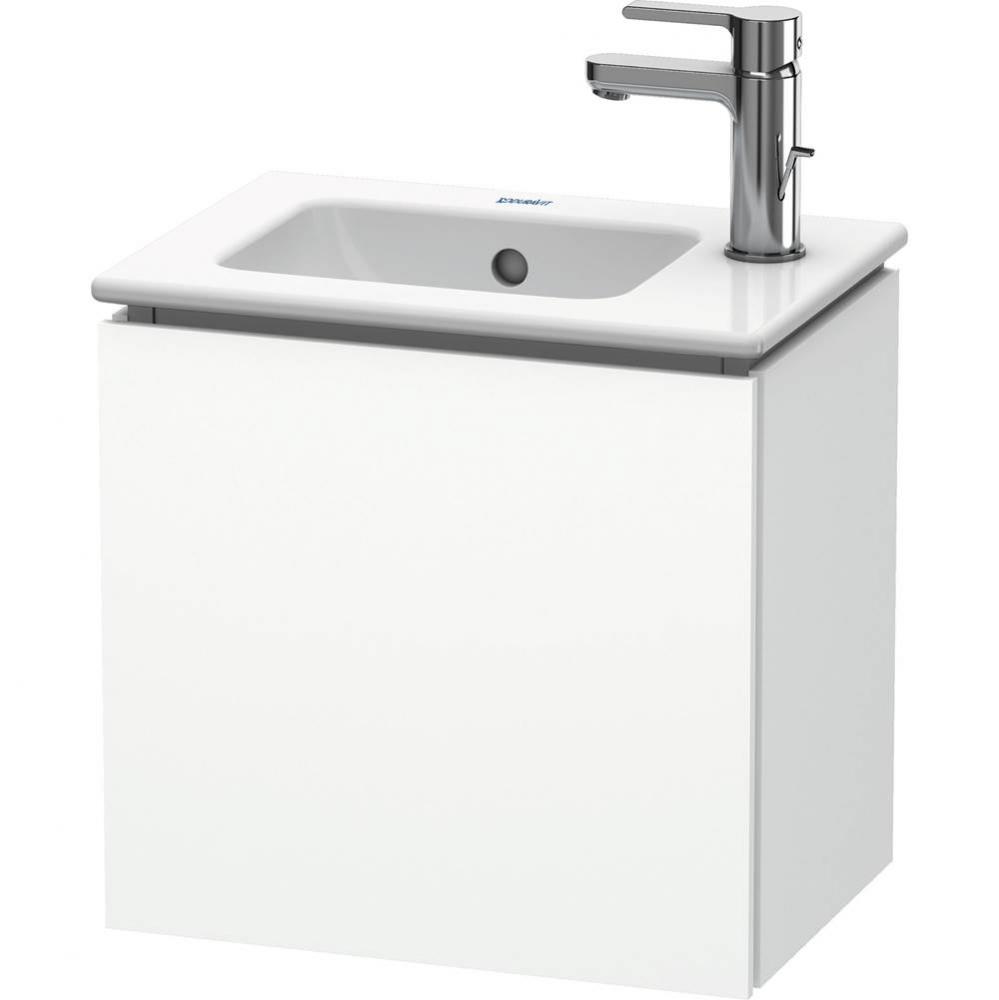 L-Cube Wall-Mount Vanity Unit White