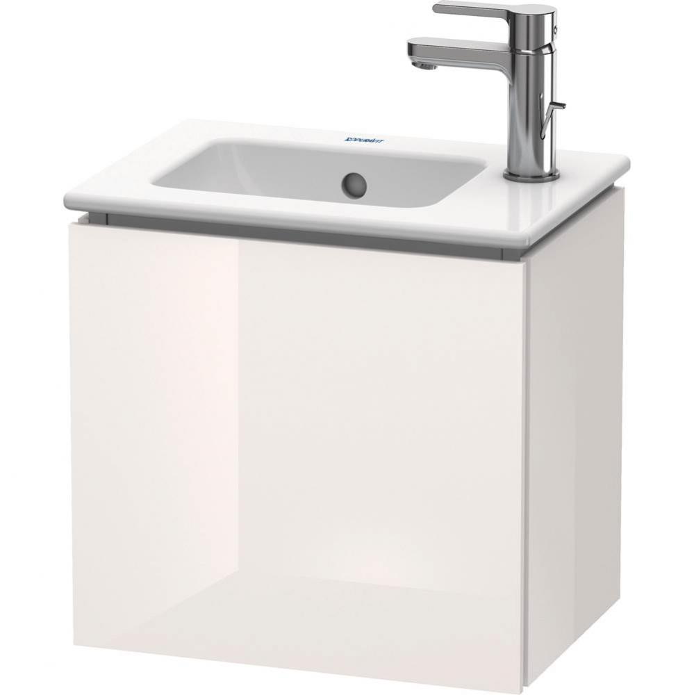 L-Cube Wall-Mount Vanity Unit White