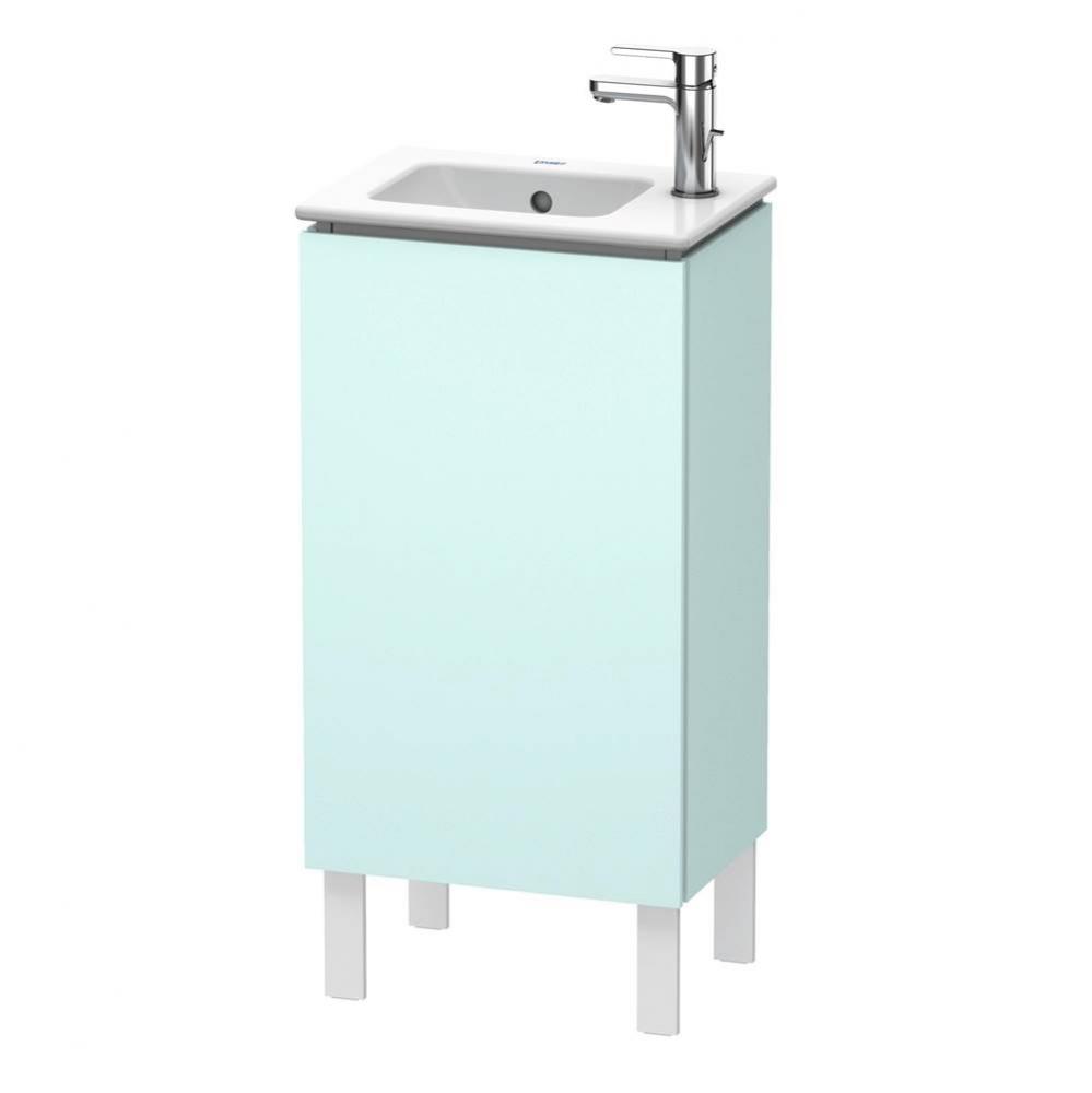 Duravit L-Cube Floor Standing Vanity Unit  Light Blue Matte