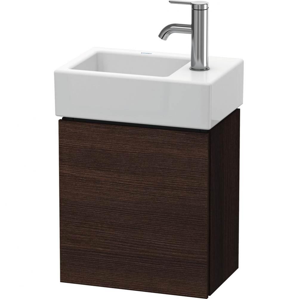 Duravit L-Cube One Door Wall-Mount Vanity Unit Chestnut Dark