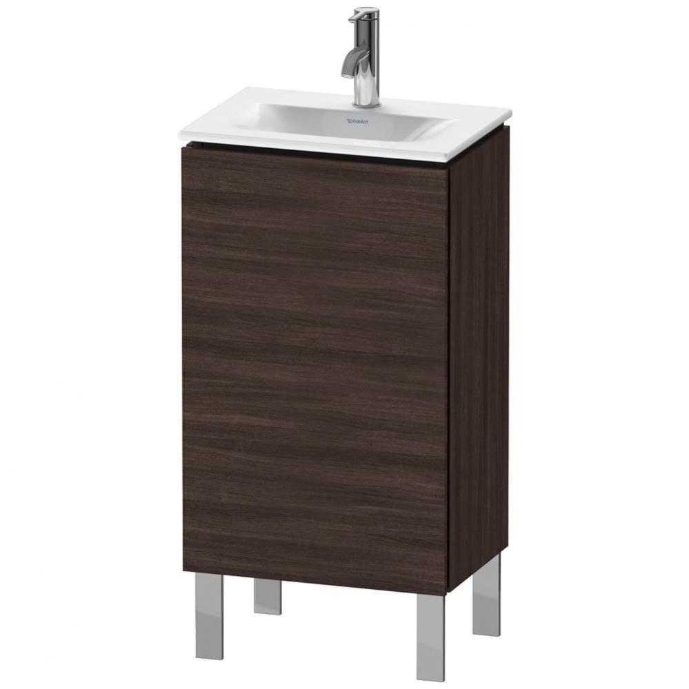 Duravit L-Cube One Door Floorstanding Vanity Unit Chestnut Dark