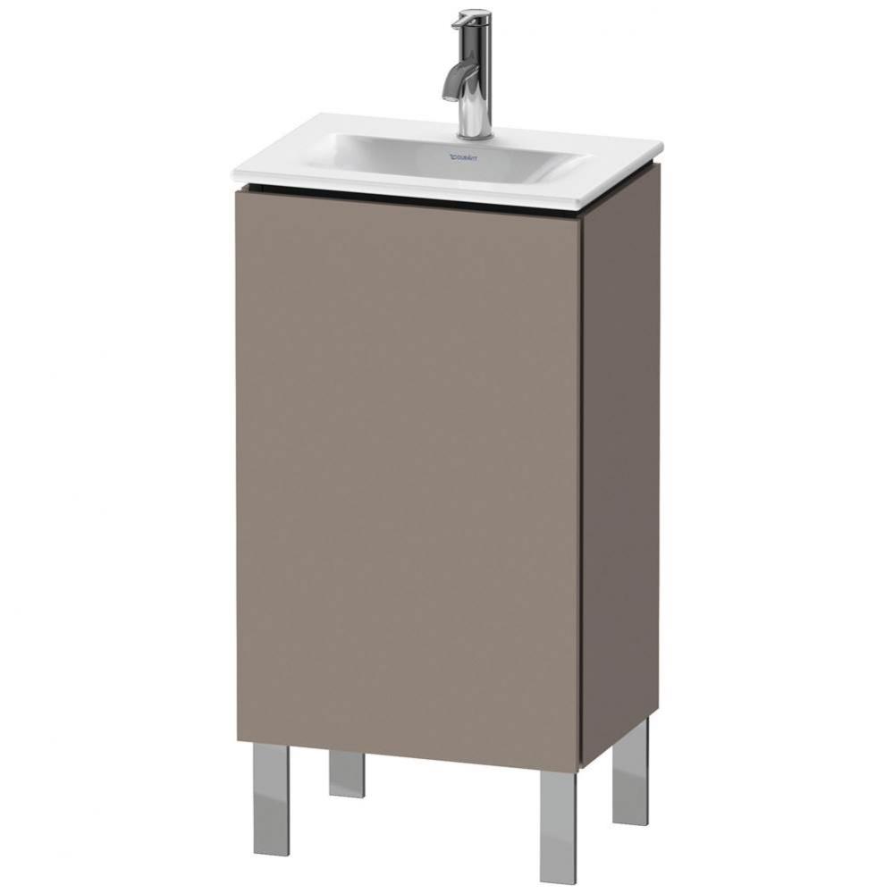 L-Cube One Door Floorstanding Vanity Unit Basalt