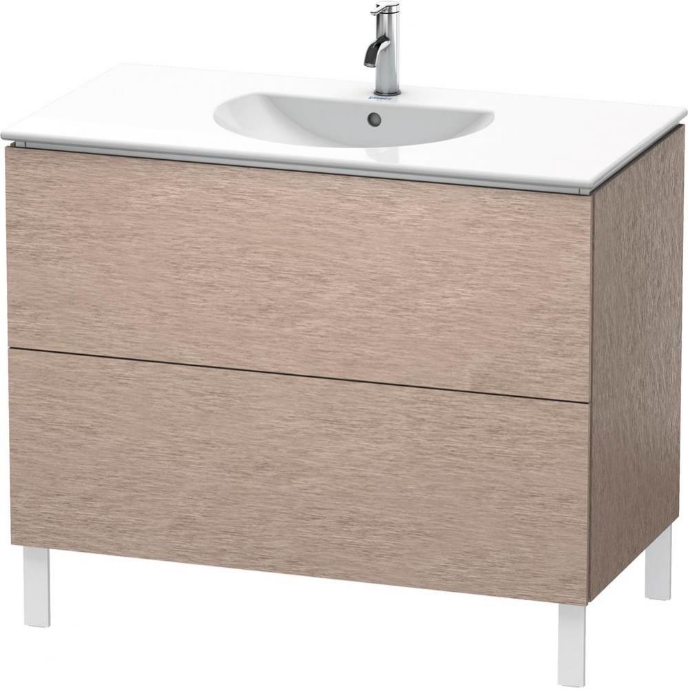 Duravit L-Cube Floor Standing Vanity Unit  Oak Cashmere