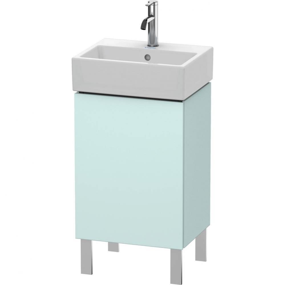 Duravit L-Cube Floor Standing Vanity Unit  Light Blue Matte