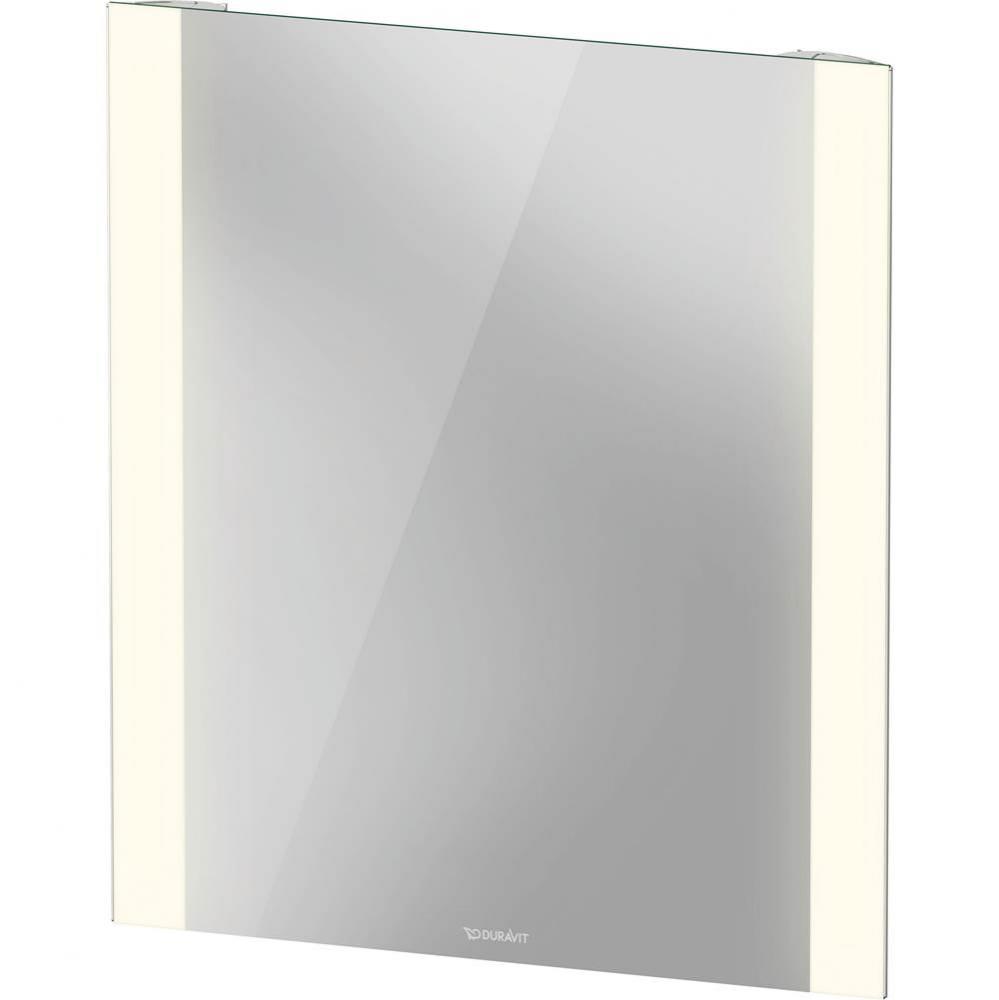 Duravit Light and Mirror Sensor Control LED Mirror in Aluminum, 4000K