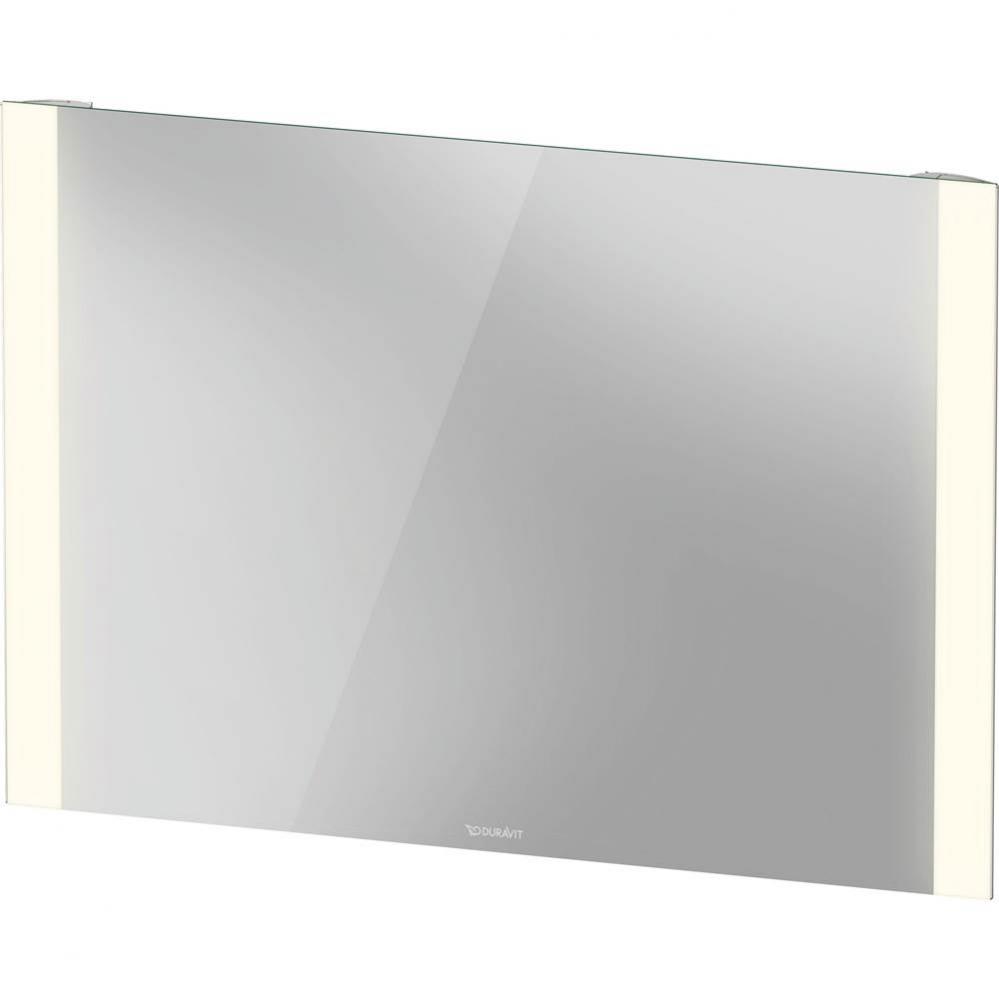 Duravit Light and Mirror Sensor Control LED Mirror in Aluminum, 4000K