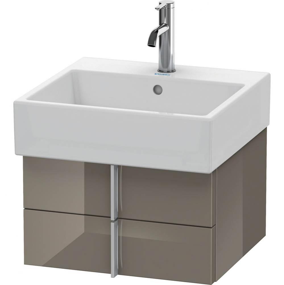Duravit Vero Air Vanity Unit Wall-Mounted  Flannel Gray High Gloss