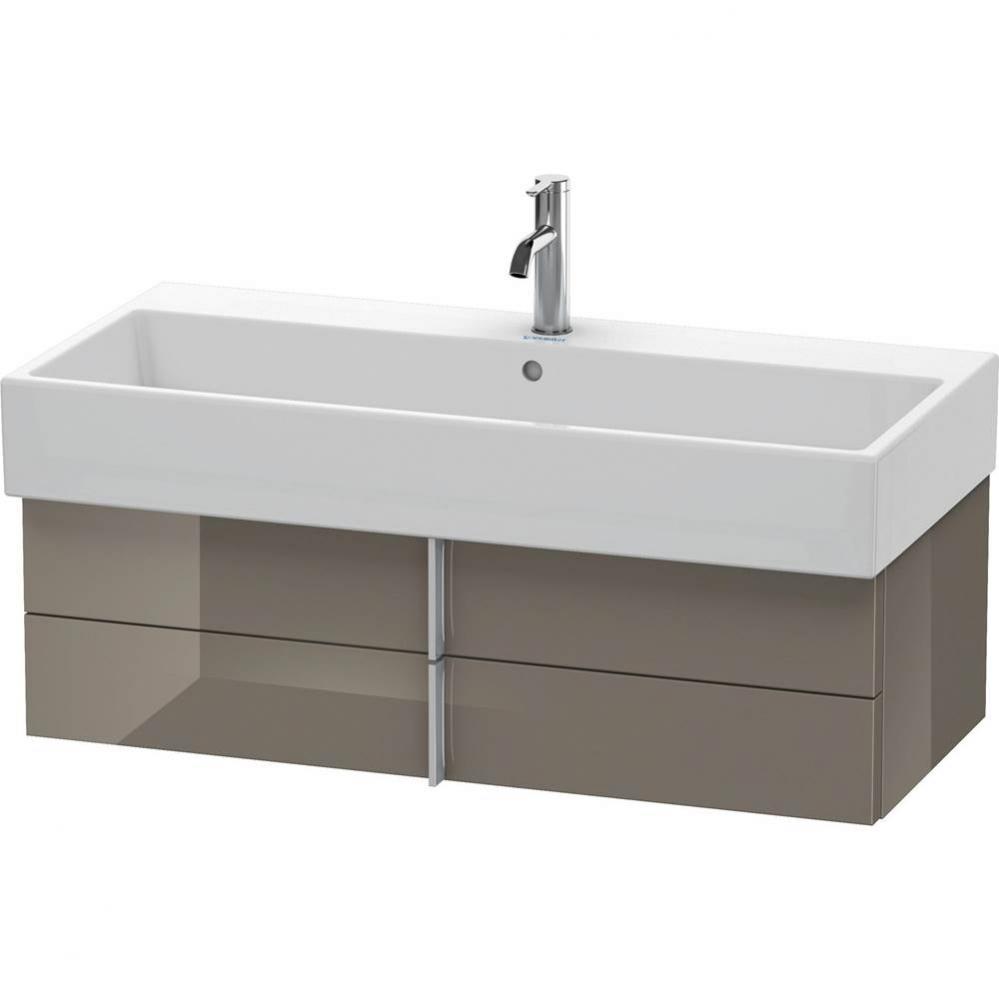 Duravit Vero Air Vanity Unit Wall-Mounted  Flannel Gray High Gloss