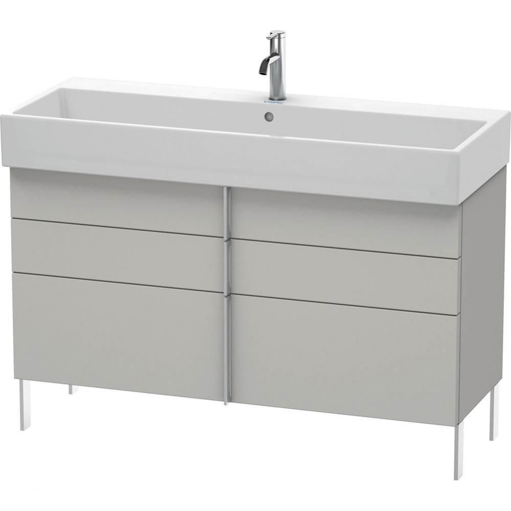 Duravit Vero Air Floor Standing Vanity Unit  Concrete Gray Matte