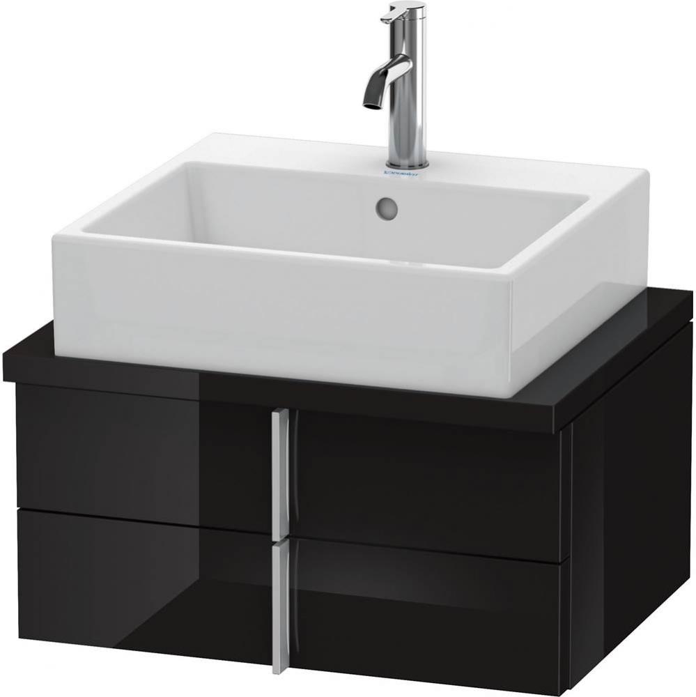 Duravit Vero Two Drawer Vanity Unit For Console Black