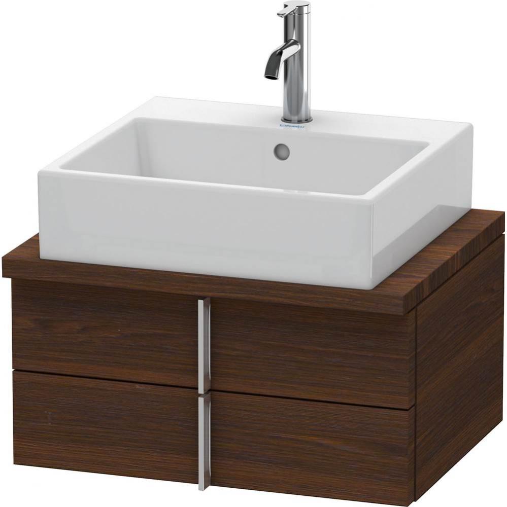 Duravit Vero Two Drawer Vanity Unit For Console Walnut Brushed