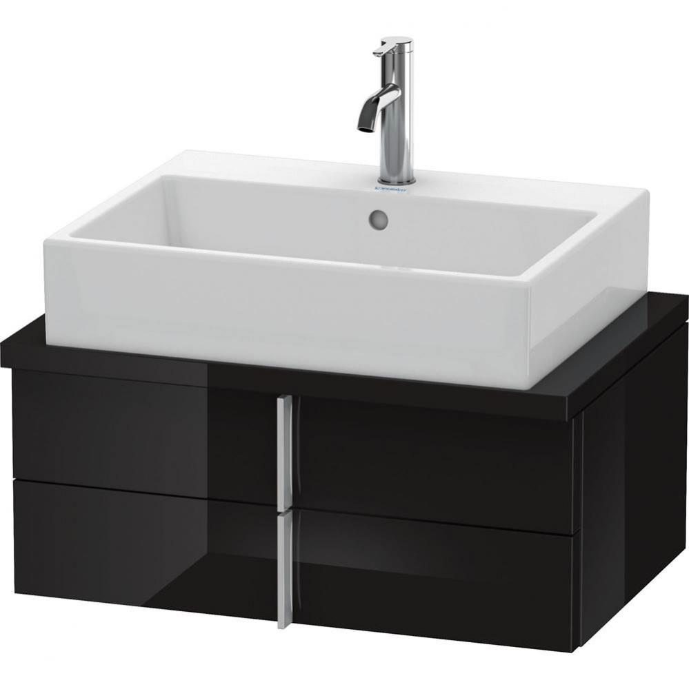 Duravit Vero Two Drawer Vanity Unit For Console Black