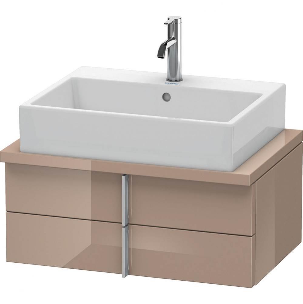 Duravit Vero Two Drawer Vanity Unit For Console Cappuccino