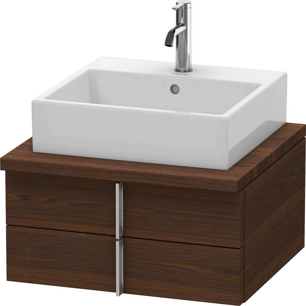 Duravit Vero Two Drawer Vanity Unit For Console Walnut Brushed