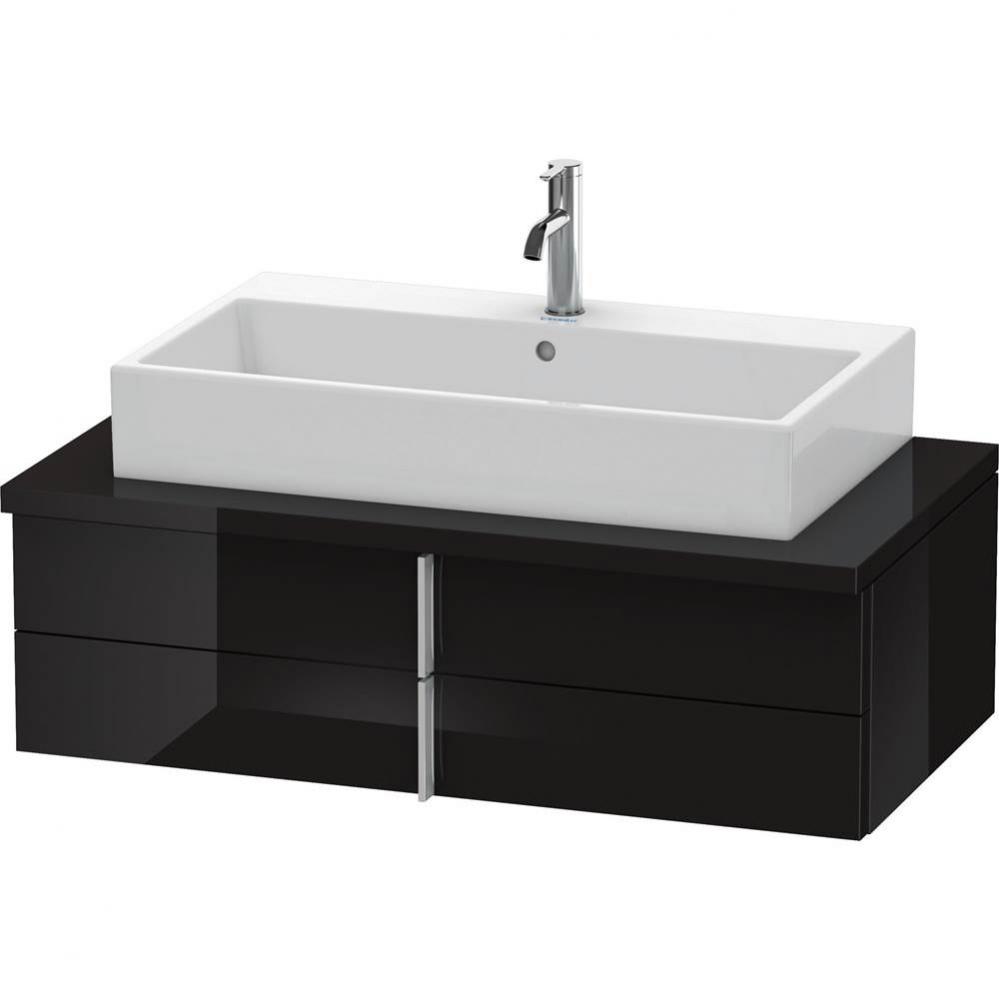 Duravit Vero Two Drawer Vanity Unit For Console Black