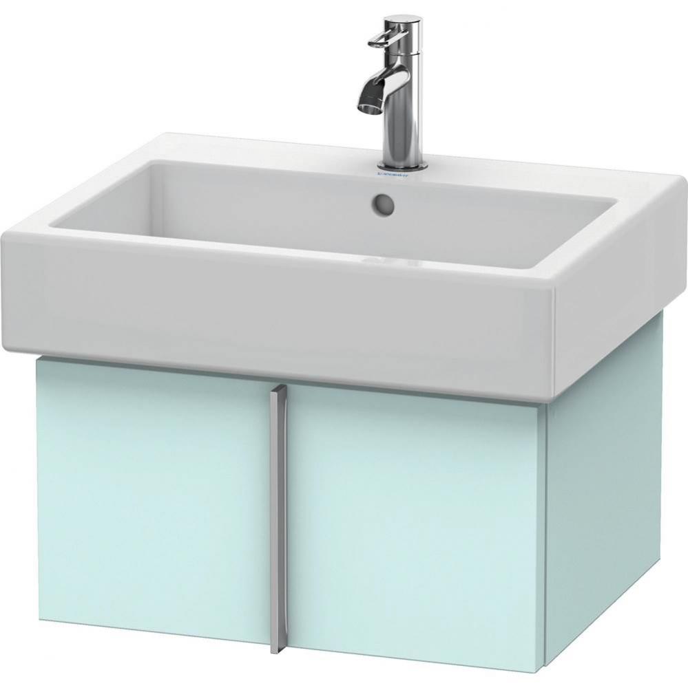 Duravit Vero Vanity Unit Wall-Mounted  Light Blue Matte