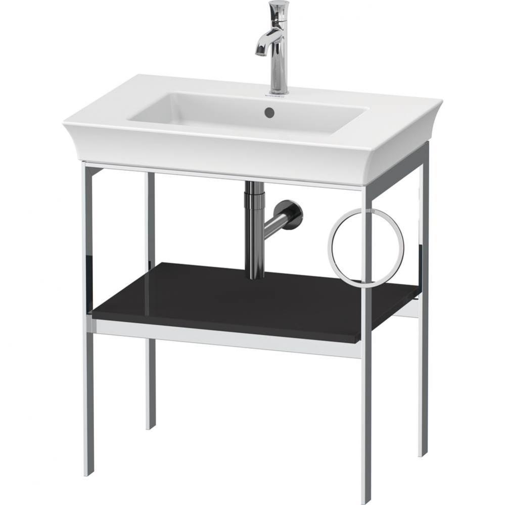 Duravit White Tulip 26 7/8'' x 17 3/4'' Console in High Gloss Graphite