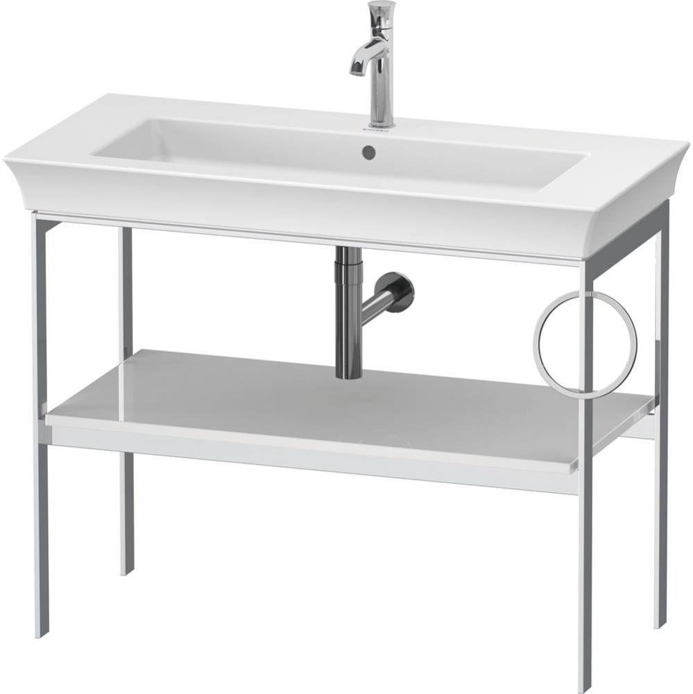 Duravit White Tulip 38 3/4'' x 17 3/4'' Console in High Gloss White