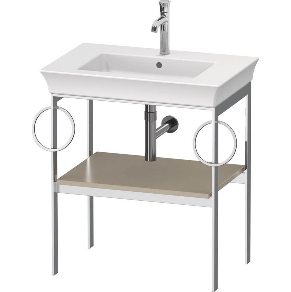 Duravit White Tulip 26 7/8'' x 17 3/4'' Console in Satin Matte Taupe