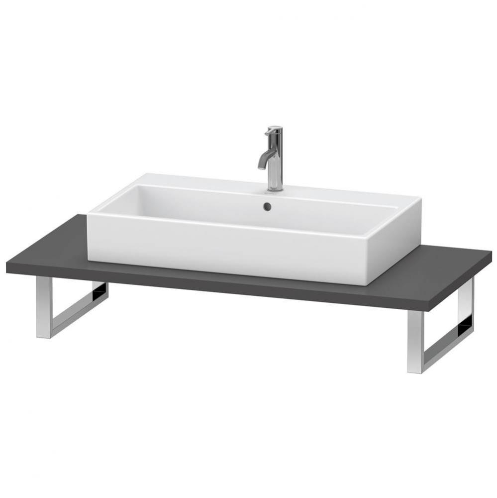 Duravit X-Large Console  Graphite Matte