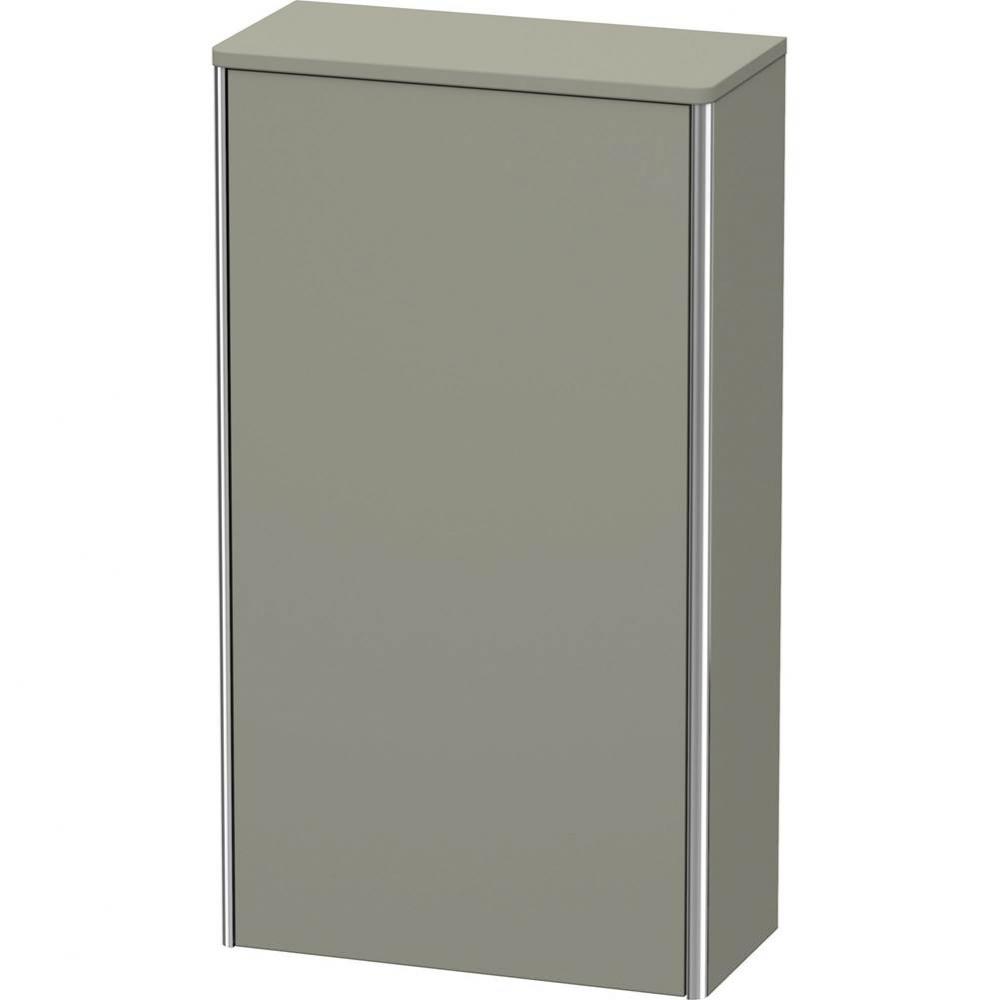Duravit XSquare Semi-Tall Cabinet Stone Gray