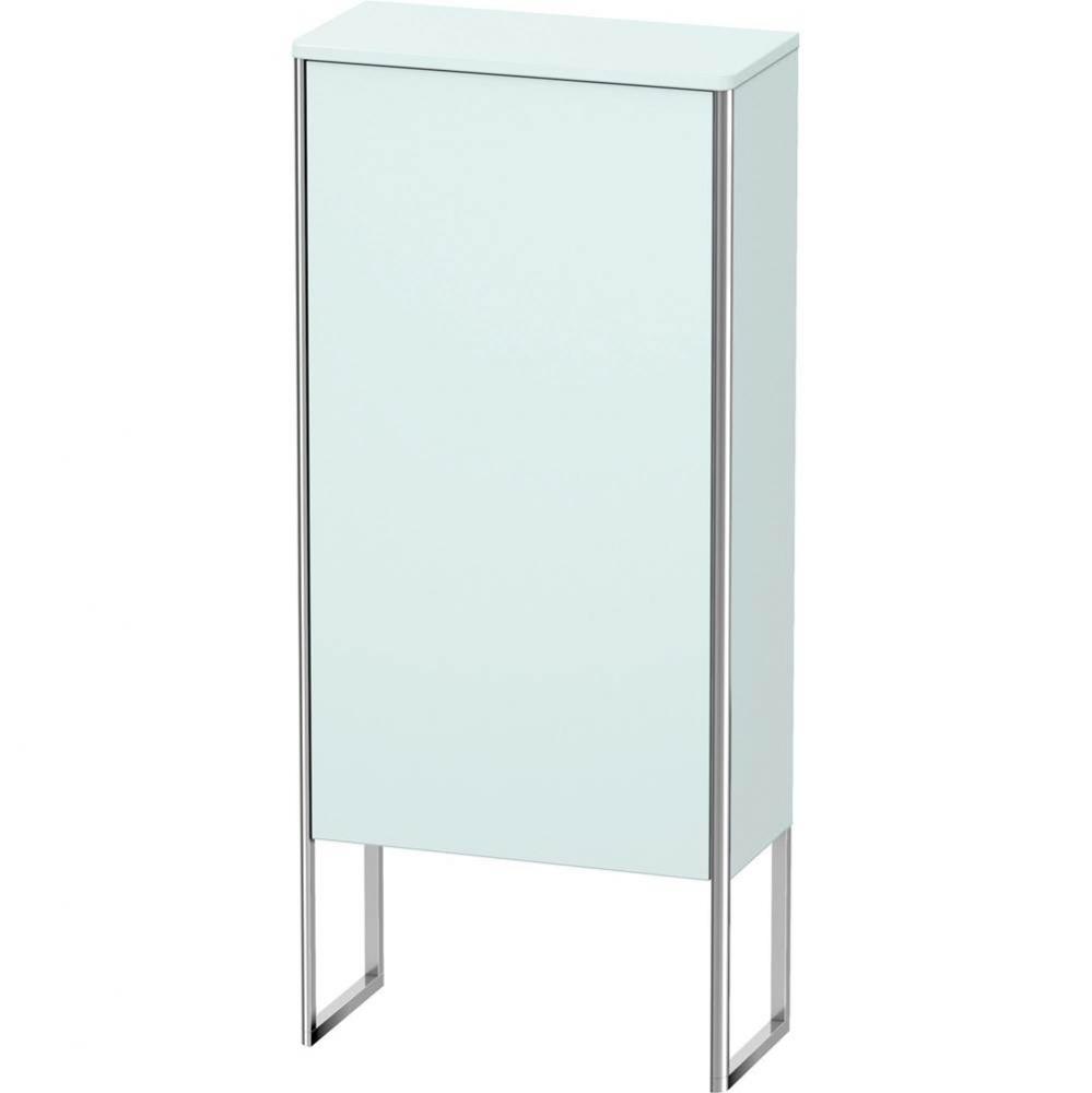 Duravit XSquare Semi-Tall Cabinet  Light Blue Matte