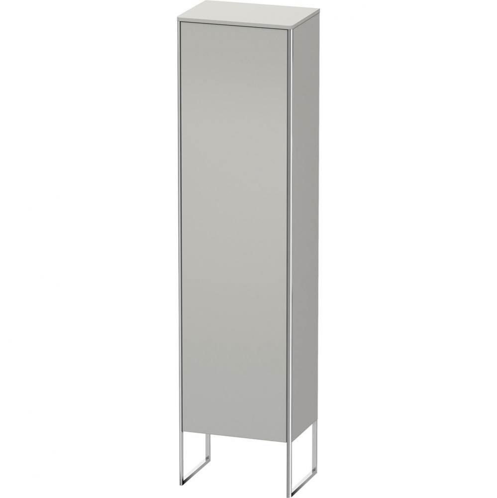 Duravit XSquare Tall Cabinet Concrete Gray