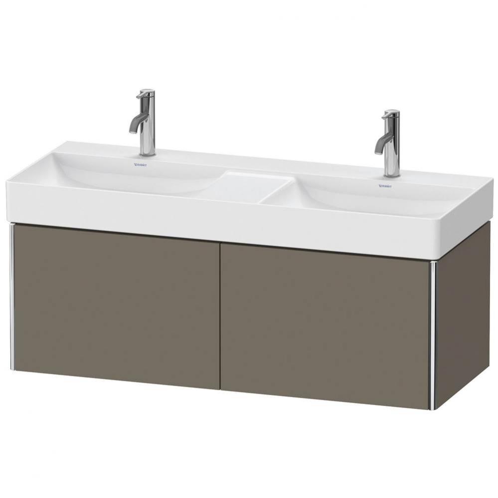 Duravit XSquare Vanity Unit Wall-Mounted  Flannel Gray Satin Matte