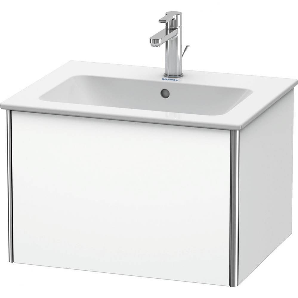 Duravit XSquare One Drawer Wall-Mount Vanity Unit White