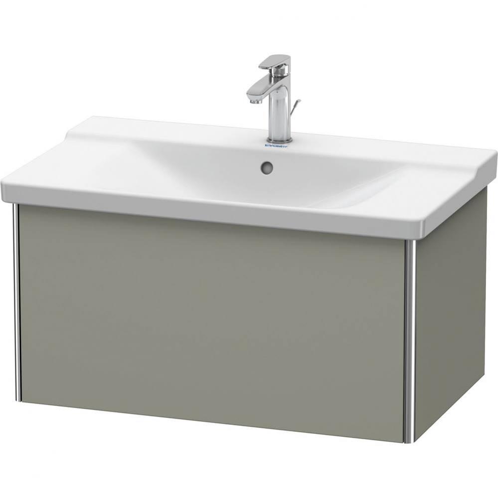 Duravit XSquare Vanity Unit Wall-Mounted  Stone Gray Satin Matte
