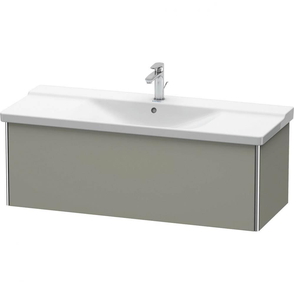 Duravit XSquare Vanity Unit Wall-Mounted  Stone Gray Satin Matte
