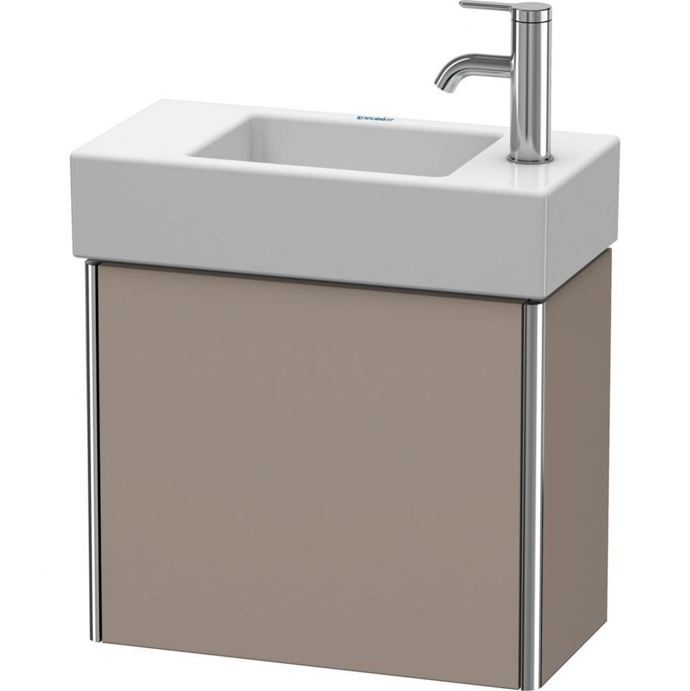 Duravit XSquare One Door Wall-Mount Vanity Unit Basalt