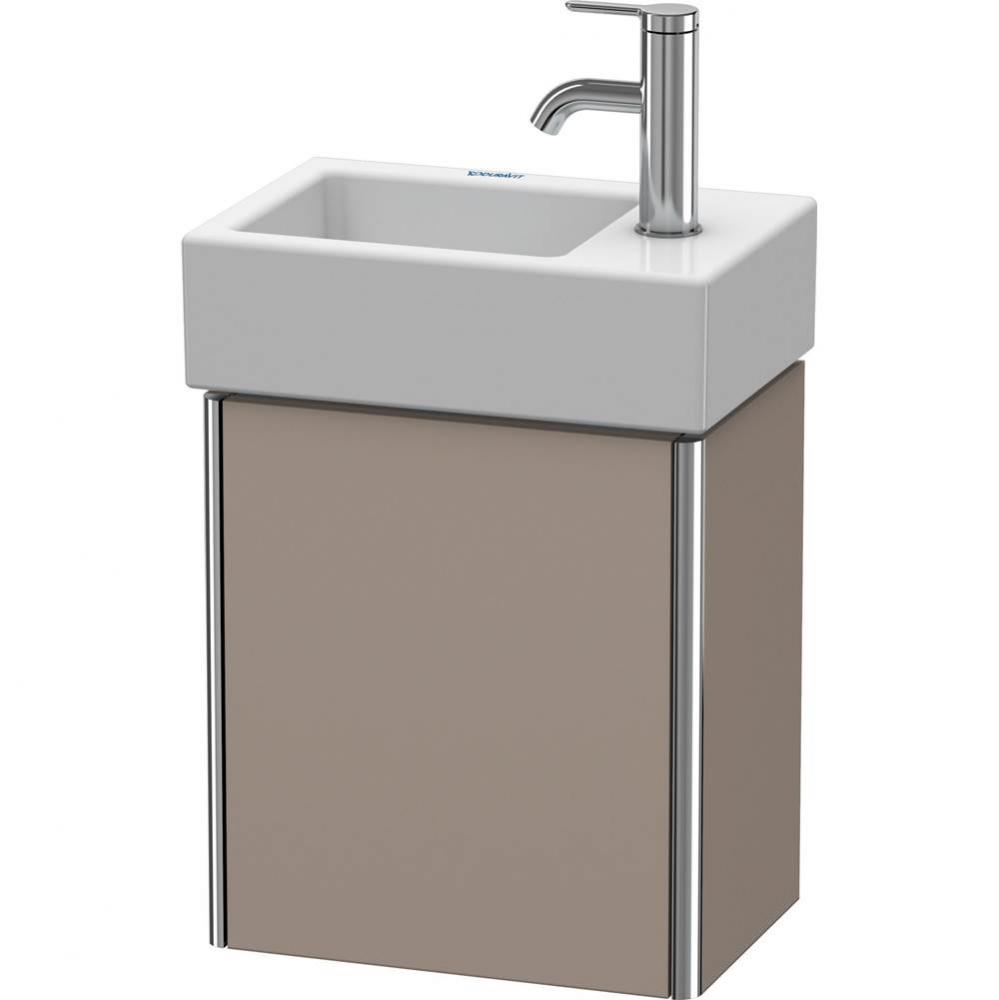 Duravit XSquare One Door Wall-Mount Vanity Unit Basalt