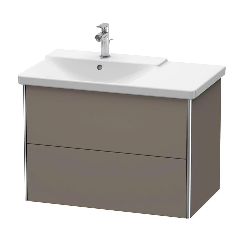 Duravit XSquare Vanity Unit Wall-Mounted  Flannel Gray Satin Matte