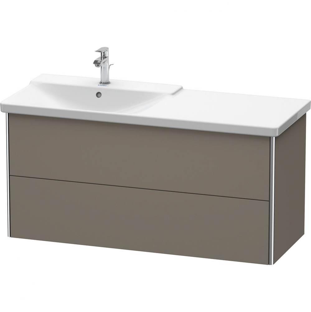 Duravit XSquare Vanity Unit Wall-Mounted  Flannel Gray Satin Matte