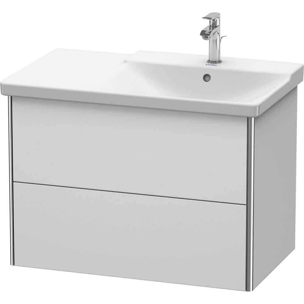 Duravit XSquare Vanity Unit Wall-Mounted  White Satin Matte