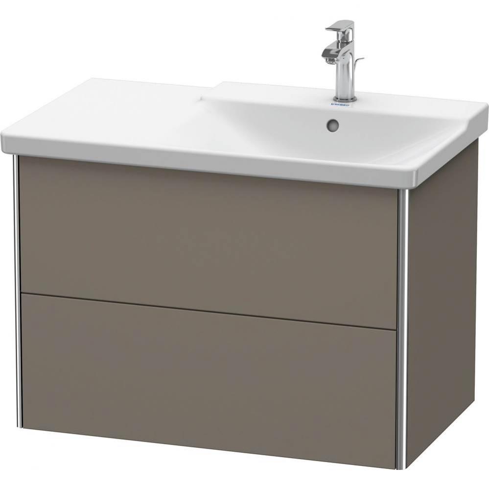Duravit XSquare Vanity Unit Wall-Mounted  Flannel Gray Satin Matte