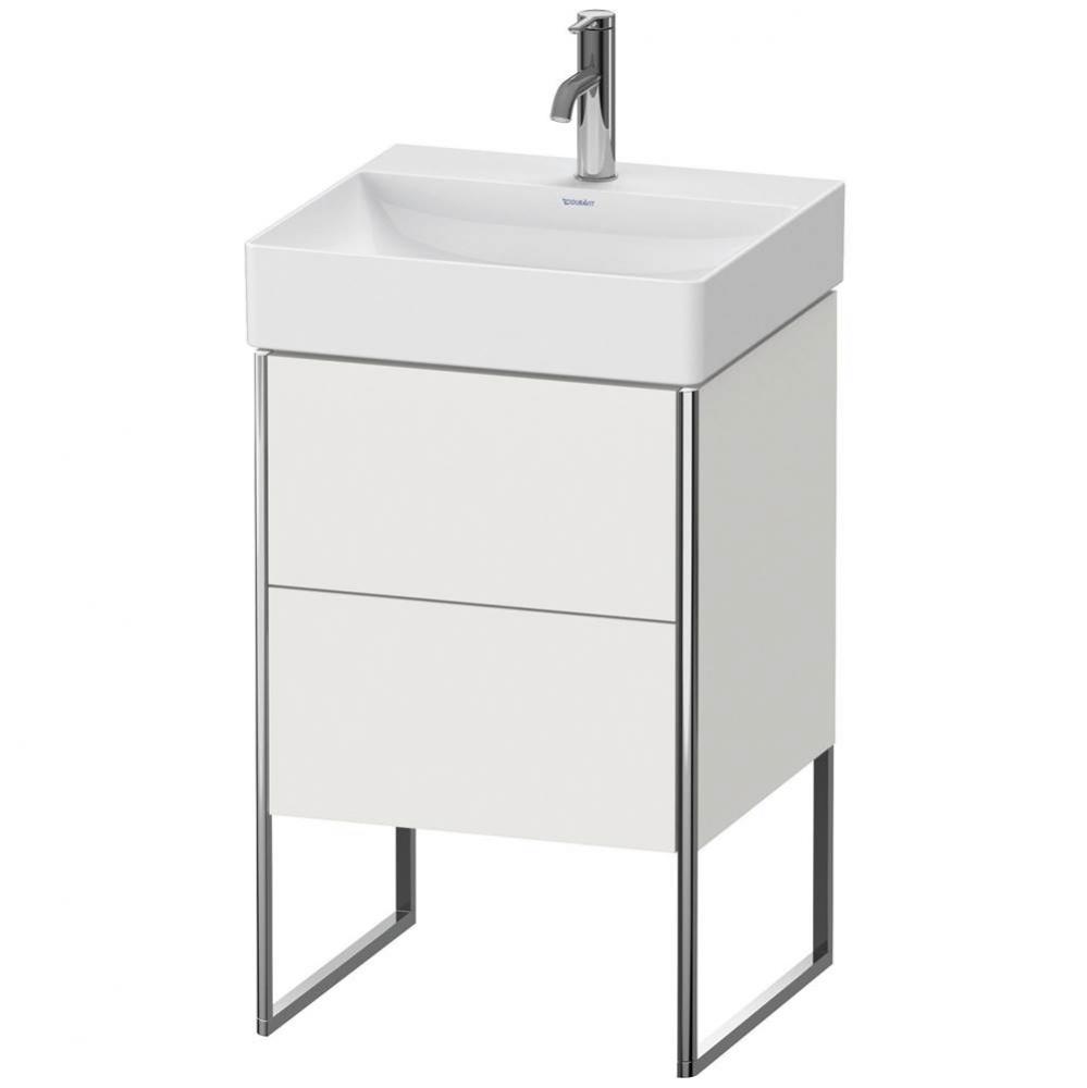 Duravit XSquare Two Drawer Floorstanding Vanity Unit Nordic White