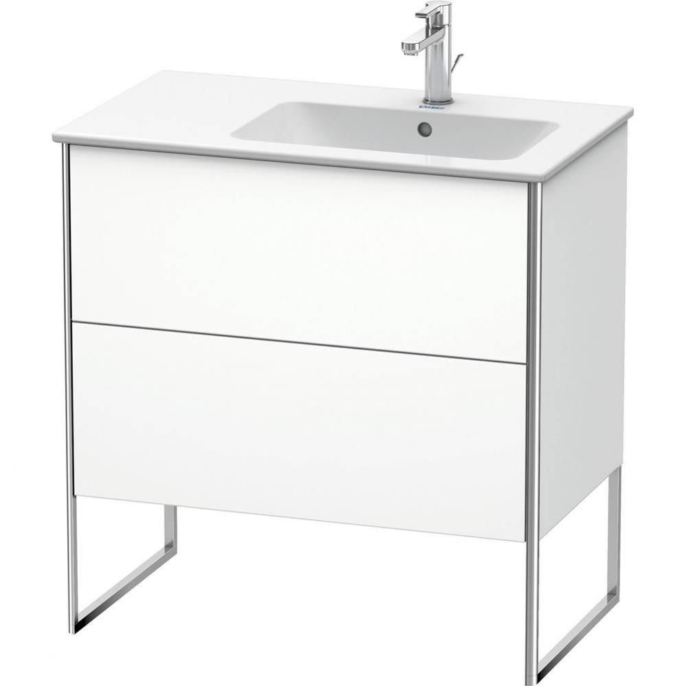 Duravit XSquare Two Drawer Floorstanding Vanity Unit White