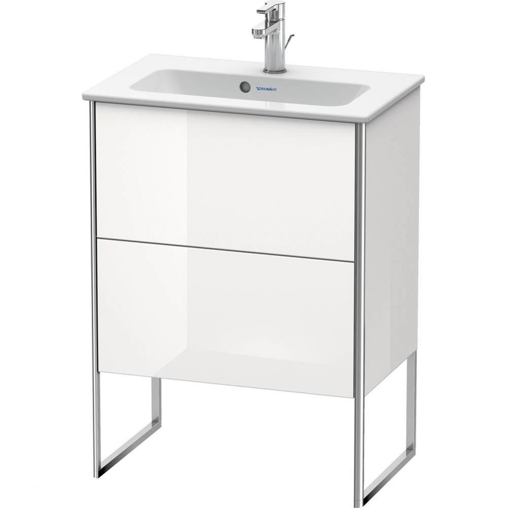 Duravit XSquare Two Drawer Floorstanding Vanity Unit White