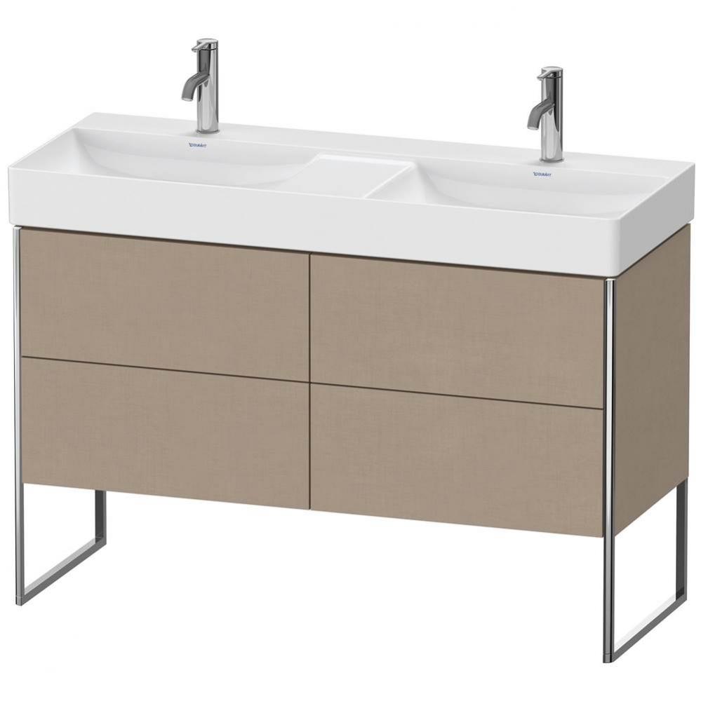 Duravit XSquare Four Drawer Floorstanding Vanity Unit Linen