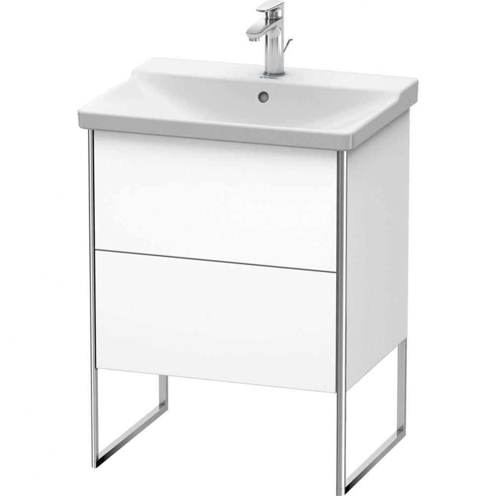 Duravit XSquare Floor Standing Vanity Unit  White Matte