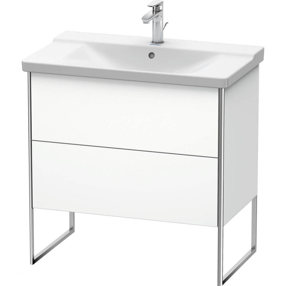 Duravit XSquare Floor Standing Vanity Unit  White Matte