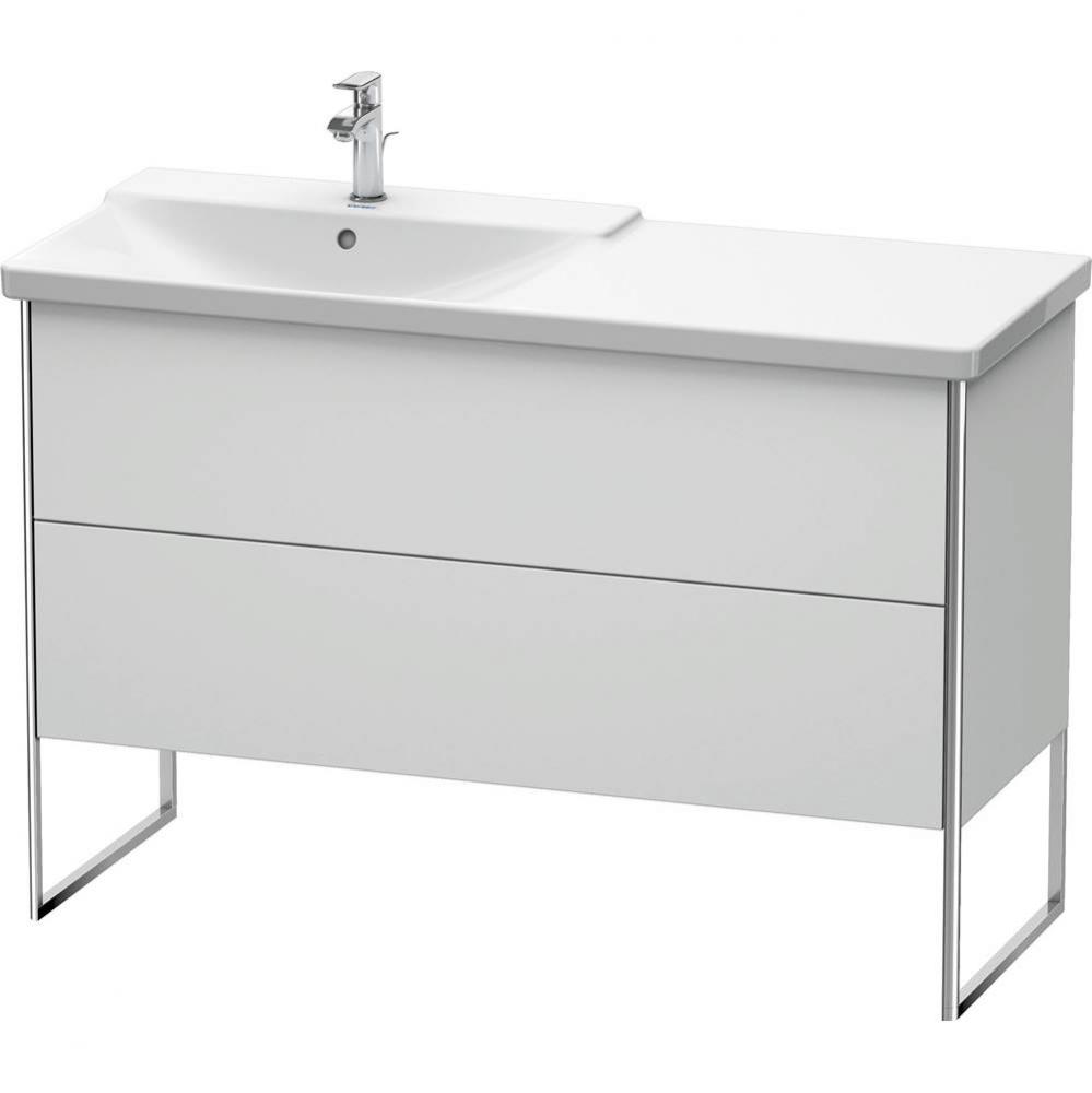 Duravit XSquare Floor Standing Vanity Unit  White Satin Matte
