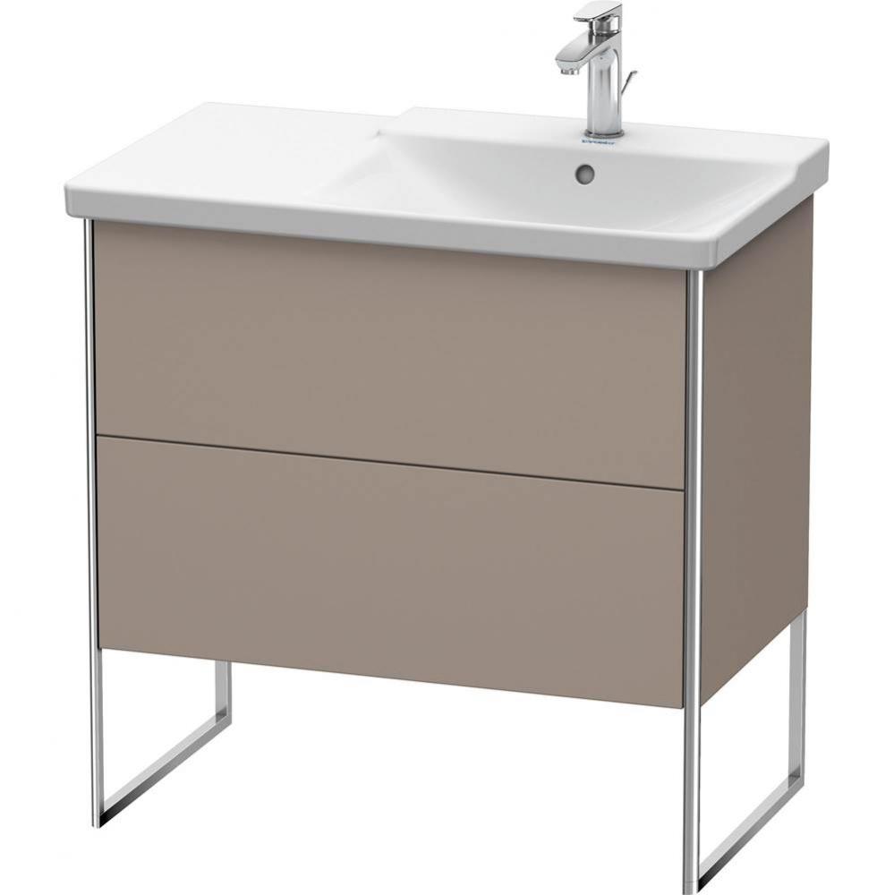 Duravit XSquare Floor Standing Vanity Unit  Basalt Matte
