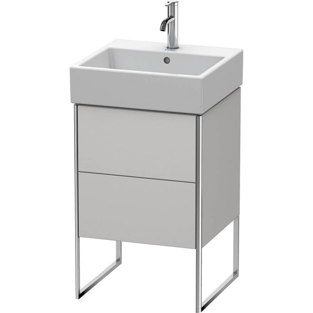 Duravit XSquare Two Drawer Floorstanding Vanity Unit Nordic White