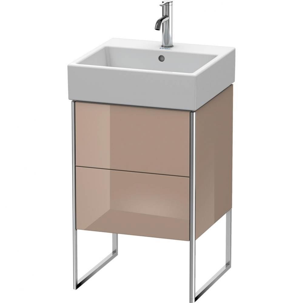 Duravit XSquare Two Drawer Floorstanding Vanity Unit Cappuccino